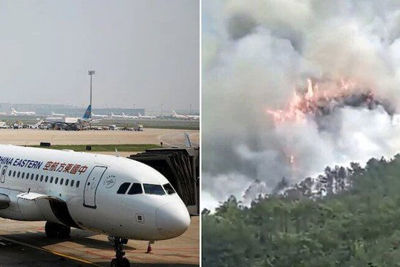 Vụ tai nạn máy bay chở 132 người tại Trung Quốc