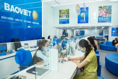 Năm 2021, lợi nhuận sau thuế hợp nhất của Tập đoàn Bảo Việt tăng 21,4%
