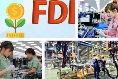 Vốn FDI thực hiện tại Việt Nam 8 tháng vẫn tăng 2% so với cùng kỳ năm trước