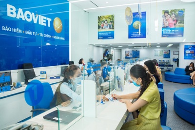 6 tháng đầu năm, lợi nhuận sau thuế hợp nhất của Bảo Việt tăng 50%