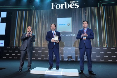 Bảo Việt được vinh danh trong danh sách “25 thương hiệu tài chính dẫn đầu”