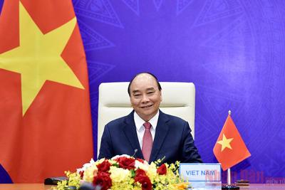 Chủ tịch nước Nguyễn Xuân Phúc tham dự Hội nghị cấp cao doanh nghiệp APEC 2021