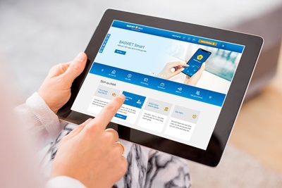 BAOVIET Bank tăng trải nghiệm khách hàng với website phiên bản mới 