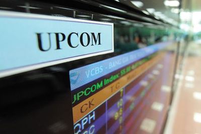 Thêm 2 mã chứng khoán mới niêm yết trên thị trường UPCoM