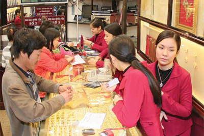 Vàng sẽ còn sóng lớn trong năm 2013 