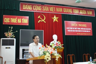 Cục Thuế Hà Tĩnh: Thu ngân sách 5 tháng đạt 58,9% kế hoạch 