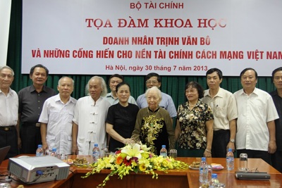 Tọa đàm khoa học: Doanh nhân Trịnh Văn Bô và những cống hiến cho nền tài chính cách mạng Việt Nam