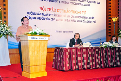 Hoàn thiện Dự thảo Thông tư hướng dẫn quản lý tài chính đối với các dự án ODA