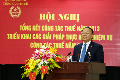 Ngành Thuế: Tạo động lực quyết tâm hoàn thành nhiệm vụ thu 2014