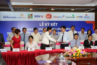 BIDV phối hợp 7 NHTM tổ chức lễ ký kết triển khai sản phẩm tín dụng