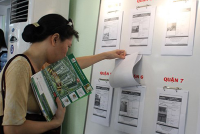 Dân công sở lại bắt đầu lướt sóng bất động sản