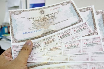 Huy động thêm 1.741,2 tỷ đồng trái phiếu Chính phủ Huy động thêm 1.741,2 tỷ đồng trái phiếu Chính phủ
