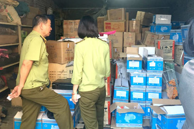 Phát hiện 86.950 vụ vi phạm về buôn lậu, hàng giả Phát hiện 86.950 vụ vi phạm về buôn lậu, hàng giả