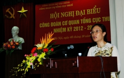 Hội nghị đại biểu Công đoàn cơ quan Tổng cục Thuế nhiệm kỳ 2012 – 2013