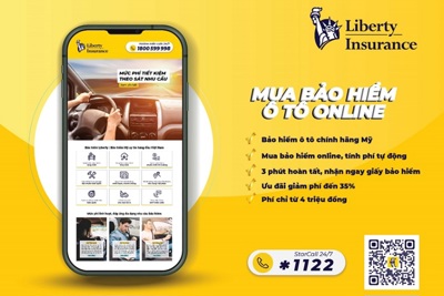 Liberty – Công ty bảo hiểm đầu tiên ra mắt Bảo hiểm ô tô trực tuyến tại Việt Nam