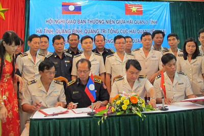 Hải quan Hà Tĩnh, Quảng Bình, Quảng Trị tăng cường hợp tác với Hải quan Vùng III (Lào) Hải quan Hà Tĩnh, Quảng Bình, Quảng Trị tăng cường hợp tác với Hải quan Vùng III (Lào)