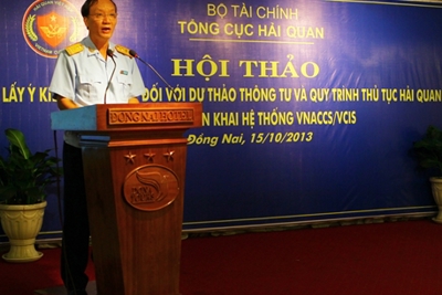 Lấy ý kiến dự thảo thông tư và quy trình VNACCS/VCIS