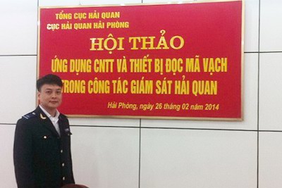 Hải quan Hải Phòng tổ chức hội thảo ứng dụng công nghệ thông tin và thiết bị đọc mã vạch Hải quan Hải Phòng tổ chức hội thảo ứng dụng công nghệ thông tin và thiết bị đọc mã vạch