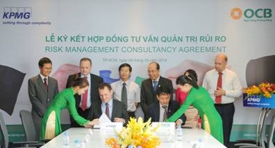 OCB và KPMG ký kết hợp tác nâng cấp khung quản trị rủi ro