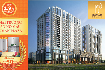 Chính thức khai trương căn hộ mẫu Roman Plaza 