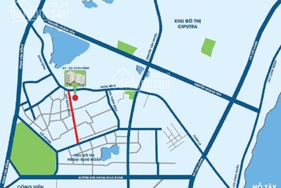 Chỉ 2,1 tỷ đồng sở hữu ngay căn hộ 3 phòng ngủ tại khu vực phía Tây Thủ đô