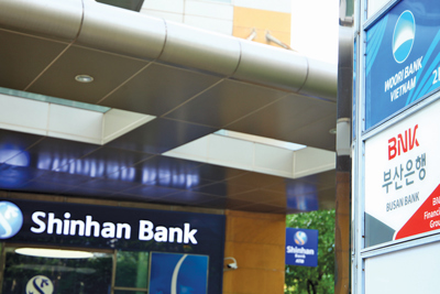  Ngân hàng Hàn Quốc khao khát hiện diện tại Việt Nam 