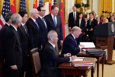  Trung Quốc đồng ý mua những gì từ Mỹ trong thỏa thuận thương mại giai đoạn một? 