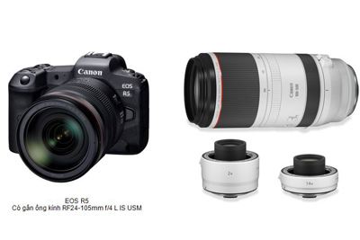 Canon phát triển dòng máy ảnh không gương lật và ống kính RF mới