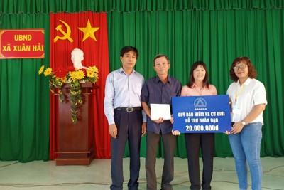 Quỹ Bảo hiểm xe cơ giới hỗ trợ nhân đạo tại Ninh Thuận và Nghệ An