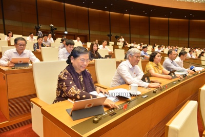 Quốc hội phê chuẩn quyết toán ngân sách nhà nước năm 2018