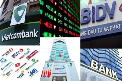 Cổ phiếu ngân hàng hút dòng tiền