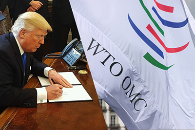  Tổng thống Donald Trump thúc ép WTO ngừng cho phép Trung Quốc và các nước giàu nhất thế giới nhận đối xử khoan hồng 