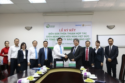 Bảo hiểm Bảo Việt và Bệnh viện Việt Đức mở rộng hợp tác bảo lãnh viện phí