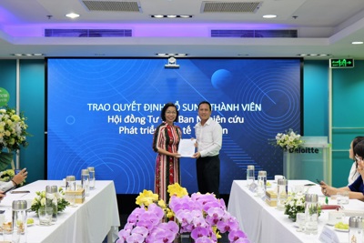 Chủ tịch HĐTV Deloitte Việt Nam là thành viên Ban Nghiên cứu Phát triển Kinh tế Tư nhân 