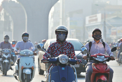 Ô nhiễm không khí làm phổi nhanh lão hóa