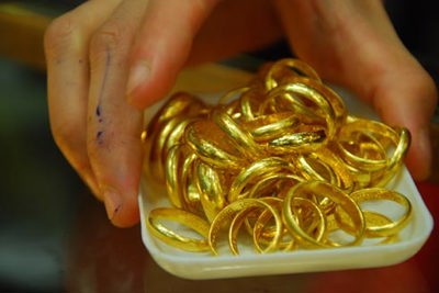 Vàng lậu nguy cơ tái xuất vì nhẫn tròn trơn Vàng lậu nguy cơ tái xuất vì nhẫn tròn trơn