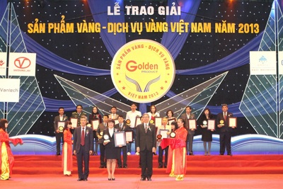 BIDV nhận 02 giải thưởng Sản phẩm vàng – Dịch vụ vàng Việt Nam