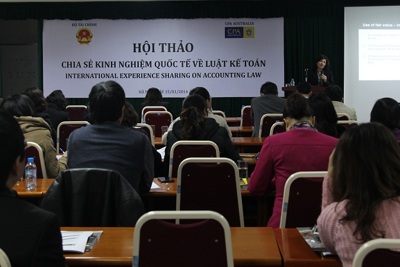 CPA Australia chia sẻ kinh nghiệm quốc tế về Luật Kế toán