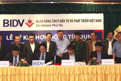 BIDV ký kết hợp đồng tài trợ vốn cho các dự án đầu tư mở rộng Quốc lộ 1 
