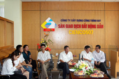 CIENCO 507 sẽ thực hiện đấu giá 1.943.800 cổ phần tại HNX CIENCO 507 sẽ thực hiện đấu giá 1.943.800 cổ phần tại HNX