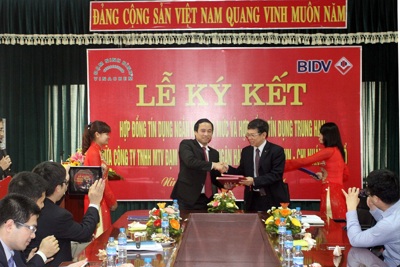 BIDV ký hợp đồng hạn mức tín dụng năm 2014 với Công ty TNHH một thành viên Đạm Ninh Bình