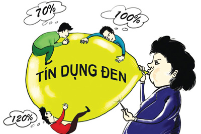 Trắng tay vì tín dụng đen