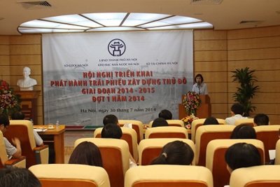 Tháng 8/2014, lãi suất huy động trái phiếu chính phủ giảm ở tất cả các kỳ hạn 