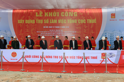 Xây dựng trụ sở Tổng cục Thuế là một phần trong chiến lược cải cách hệ thống thuế