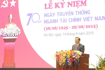 Ngành Tài chính: Tự hào truyền thống vẻ vang 70 năm xây dựng và trưởng thành Ngành Tài chính: Tự hào truyền thống vẻ vang 70 năm xây dựng và trưởng thành