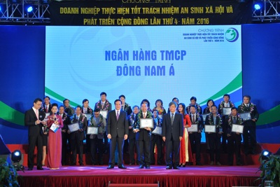 SeABank vinh dự nhận giải thưởng của Bộ Kế hoạch và Đầu tư