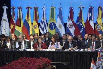 Liên minh châu Âu mong muốn thúc đẩy ký kết FTA với Mercosur Liên minh châu Âu mong muốn thúc đẩy ký kết FTA với Mercosur