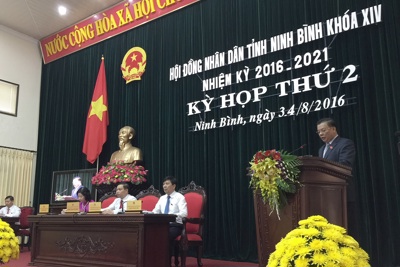 Bộ trưởng Đinh Tiến Dũng tiếp xúc cử tri tỉnh Ninh Bình