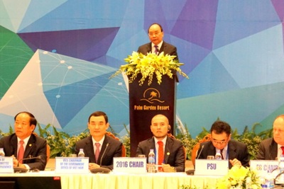 Thủ tướng dự và phát biểu khai mạc Hội nghị Bộ trưởng Tài chính APEC 2017