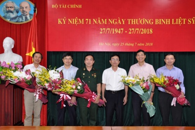 Bộ Tài chính tổ chức Lễ kỷ niệm 71 năm ngày Thương binh Liệt sỹ